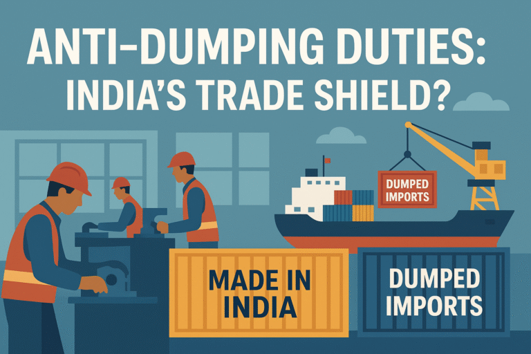 What Are Anti-Dumping Duties? Why India Needs Them Now More Than Ever?
