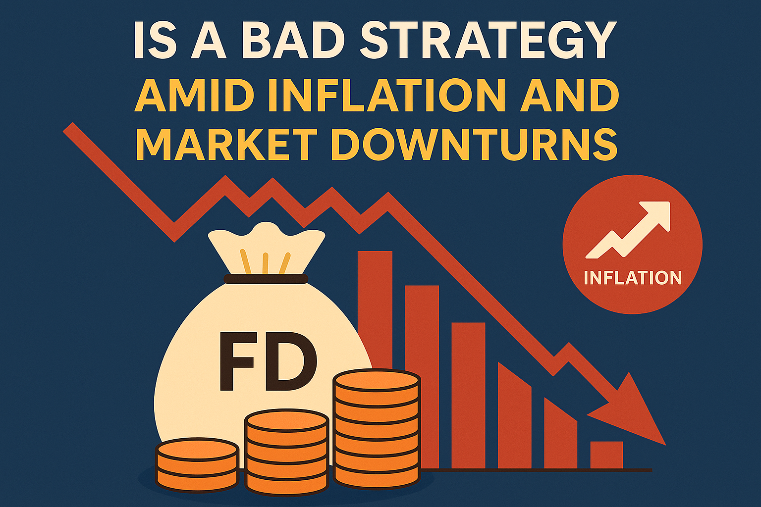 Should you hold large sums in fixed deposits (FDs) in inflation and market downturns?