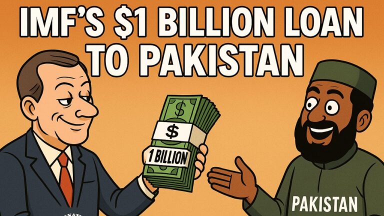 IMF’s $1 Billion Loan to Pakistan: A Generous Bailout or Just a Desperate Attempt?